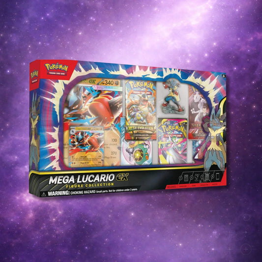 Pokémon TCG: Mega Lucario ex Figure Collection - PokePals UK