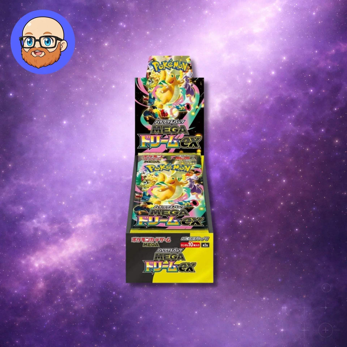 Pokemon TCG - Japanese Mega Dream Booster Box (No Seal) - PokePals UK