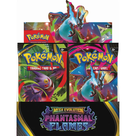 Pokemon TCG: Mega Evolution Phantasmal Flames - Booster Box - PokePals UK