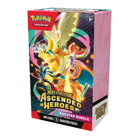 Pokémon TCG: Mega Evolution Ascended Heroes - Booster Bundle - PokePals UK