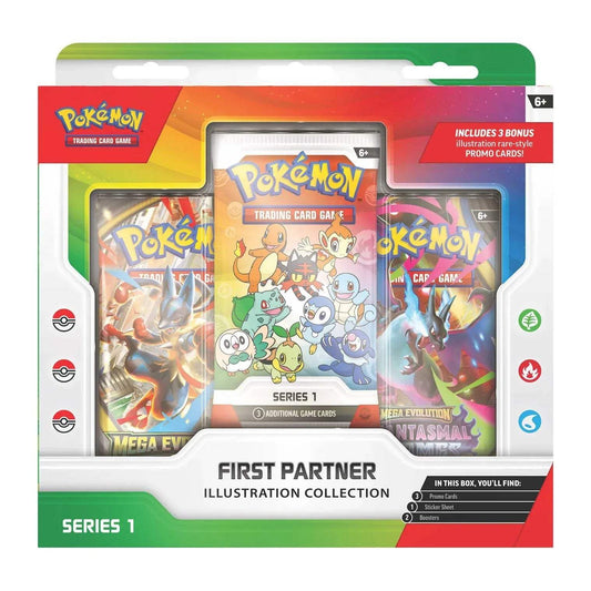 Pokémon TCG: First Partner Illustration Collection - Series 1 - PokePals UK
