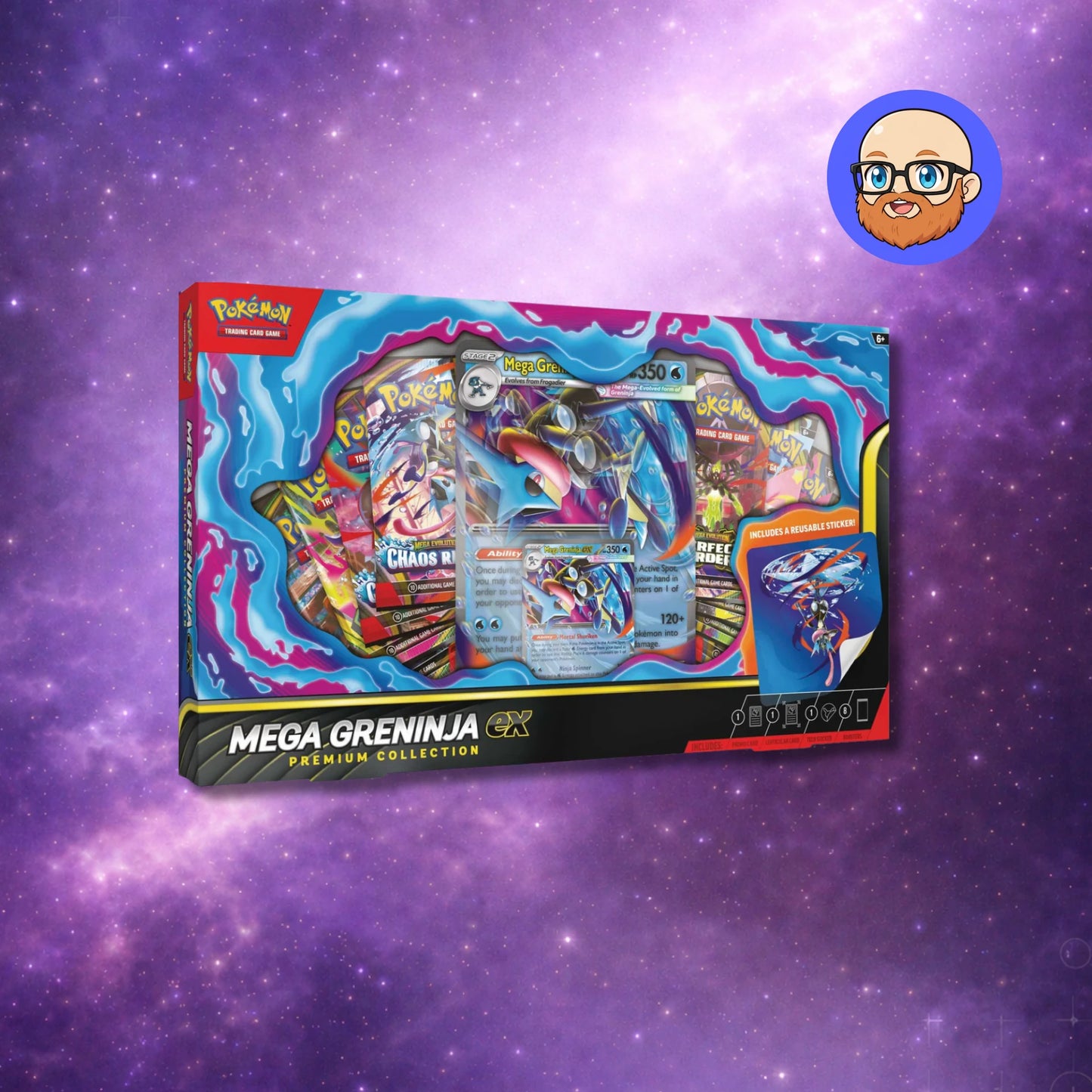 Pokémon TCG: Mega Greninja ex Premium Collection