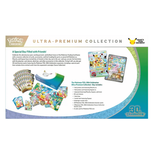 Pokemon TCG - 30th Celebration Ultra Premium Collection - Day Version