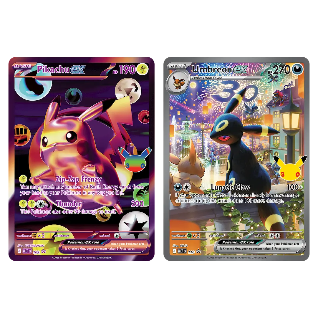 Pokemon TCG - 30th Celebration Ultra Premium Collection - Night Version