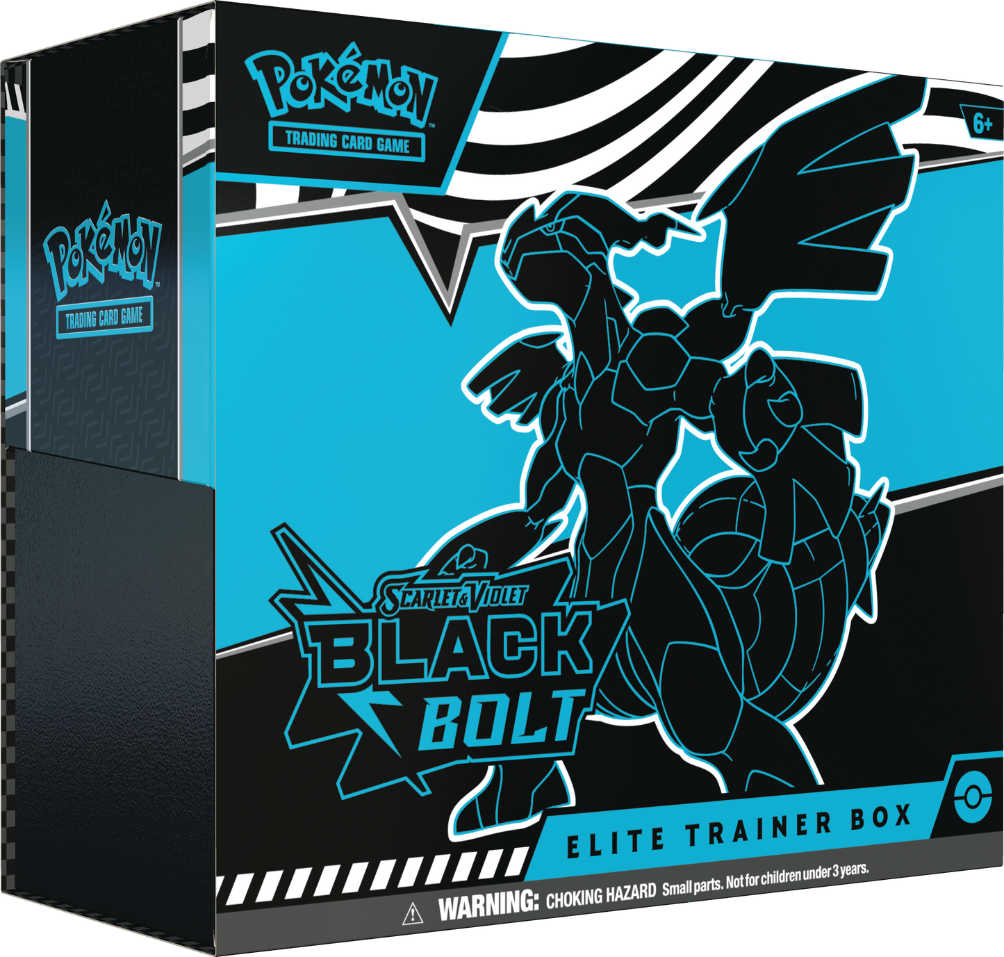 Pokemon TCG: Scarlet & Violet 10.5 - Black Bolt - Elite Trainer Box Zekrom