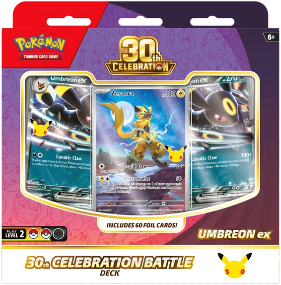 Pokemon TCG - 30th Celebration Battle Deck - Zeraora