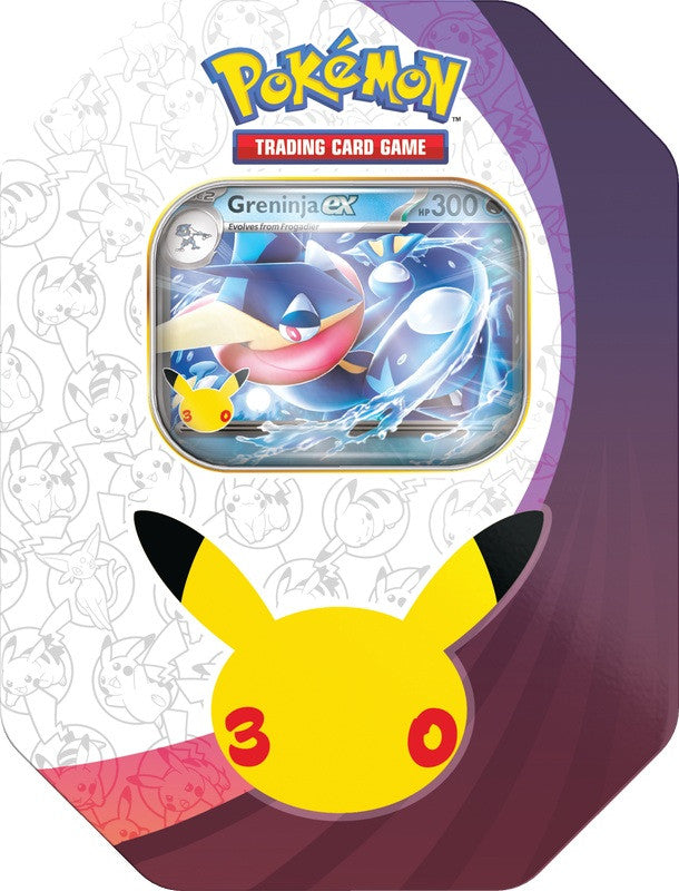 Pokémon - 30th Celebration Greninja ex Tin