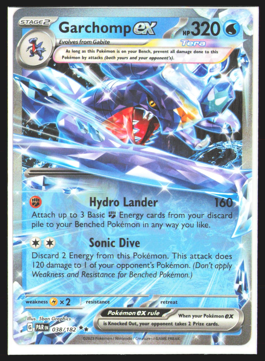 Garchomp ex - 038/182