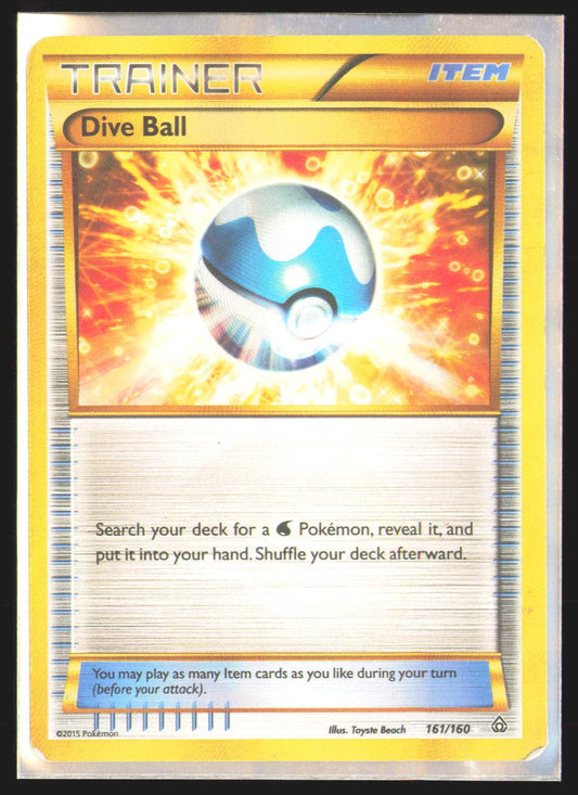 Dive Ball (161 Secret Rare)