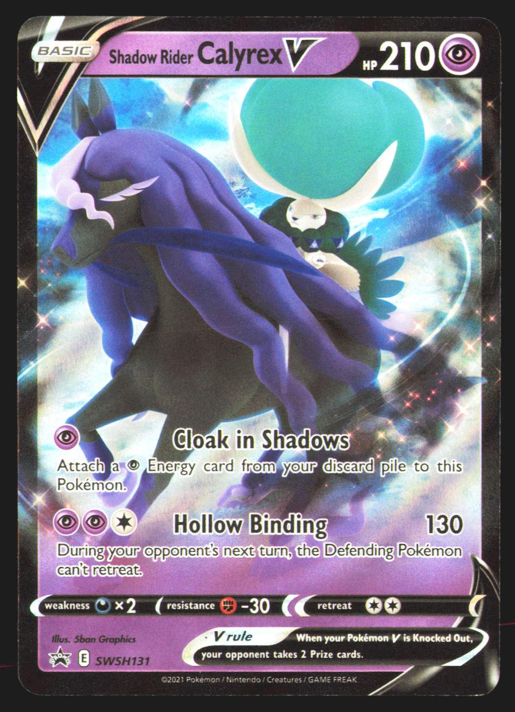 Shadow Rider Calyrex V - SWSH131