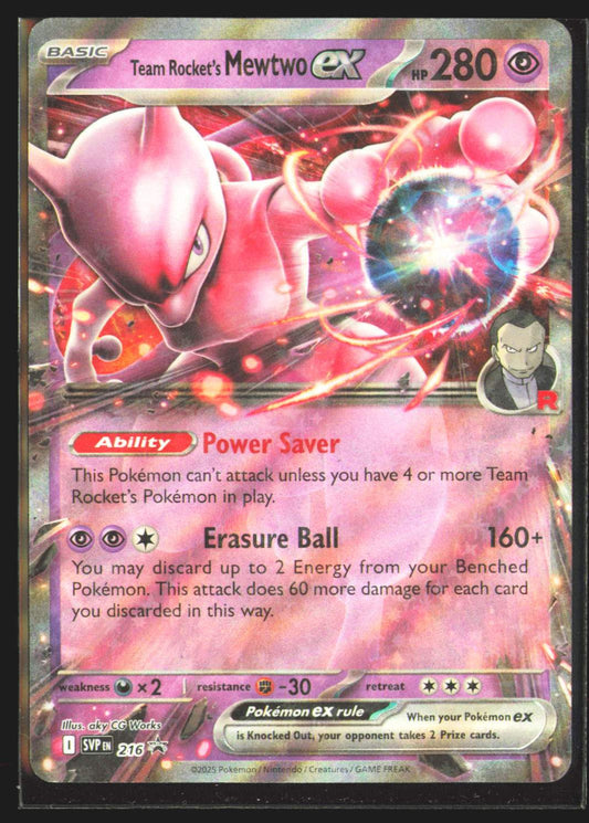 Team Rocket's Mewtwo ex - 216