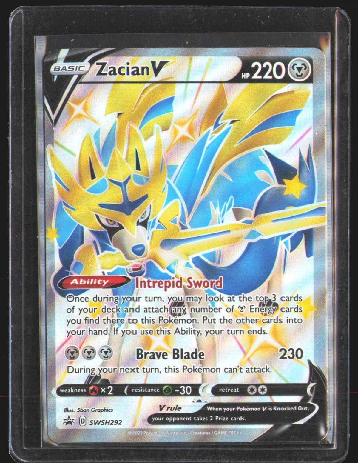 Zacian V (Shiny) - SWSH292