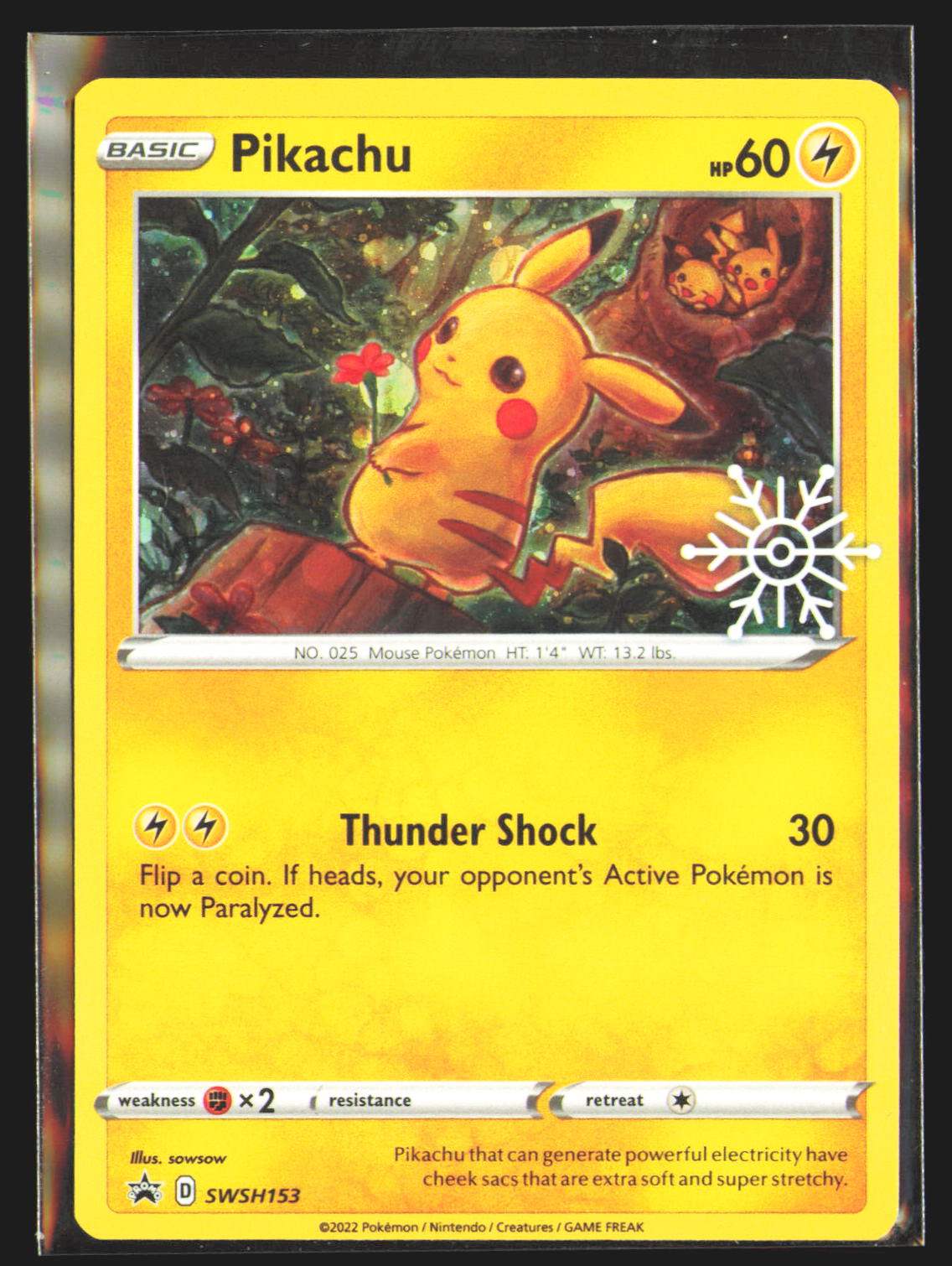 Pikachu - SWSH153 (Holiday Calendar)
