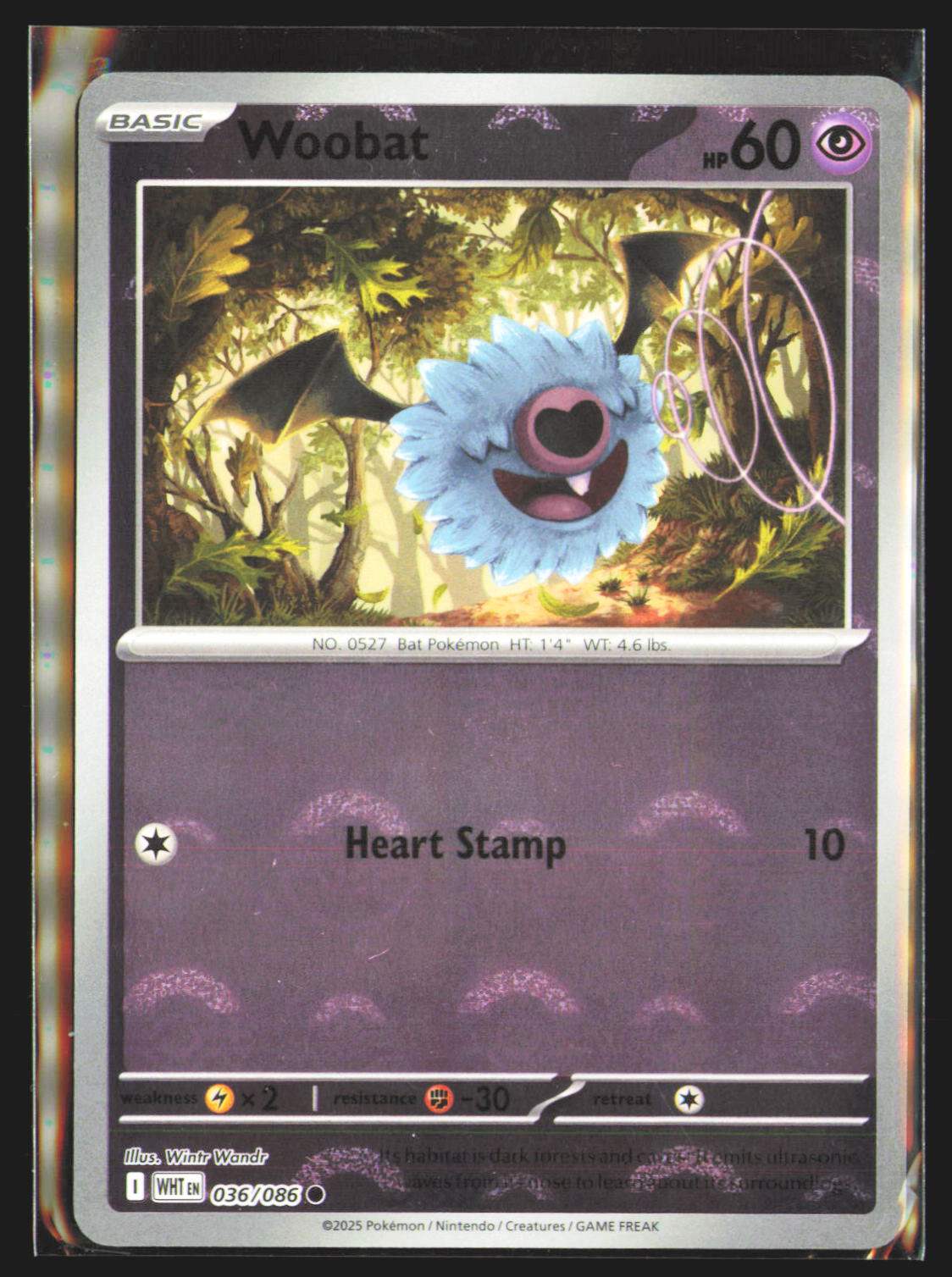 Woobat (Poke Ball Pattern)