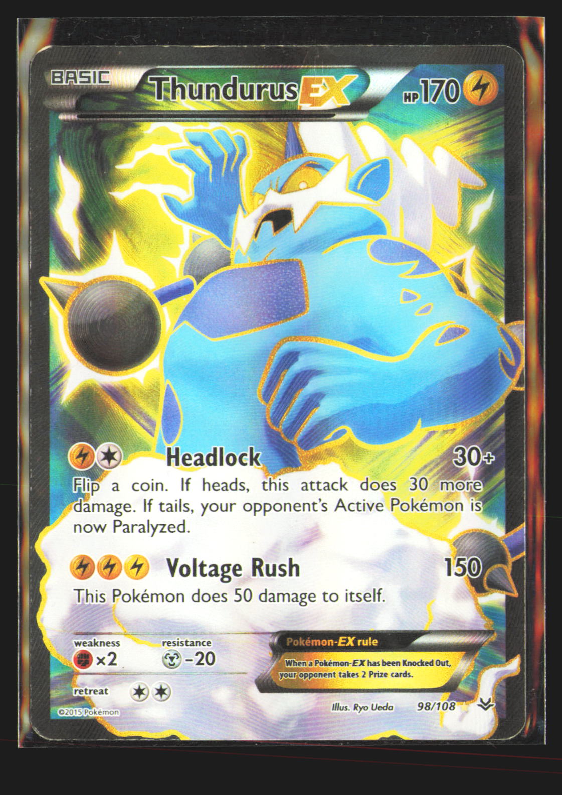 Thundurus EX (98 Full Art)
