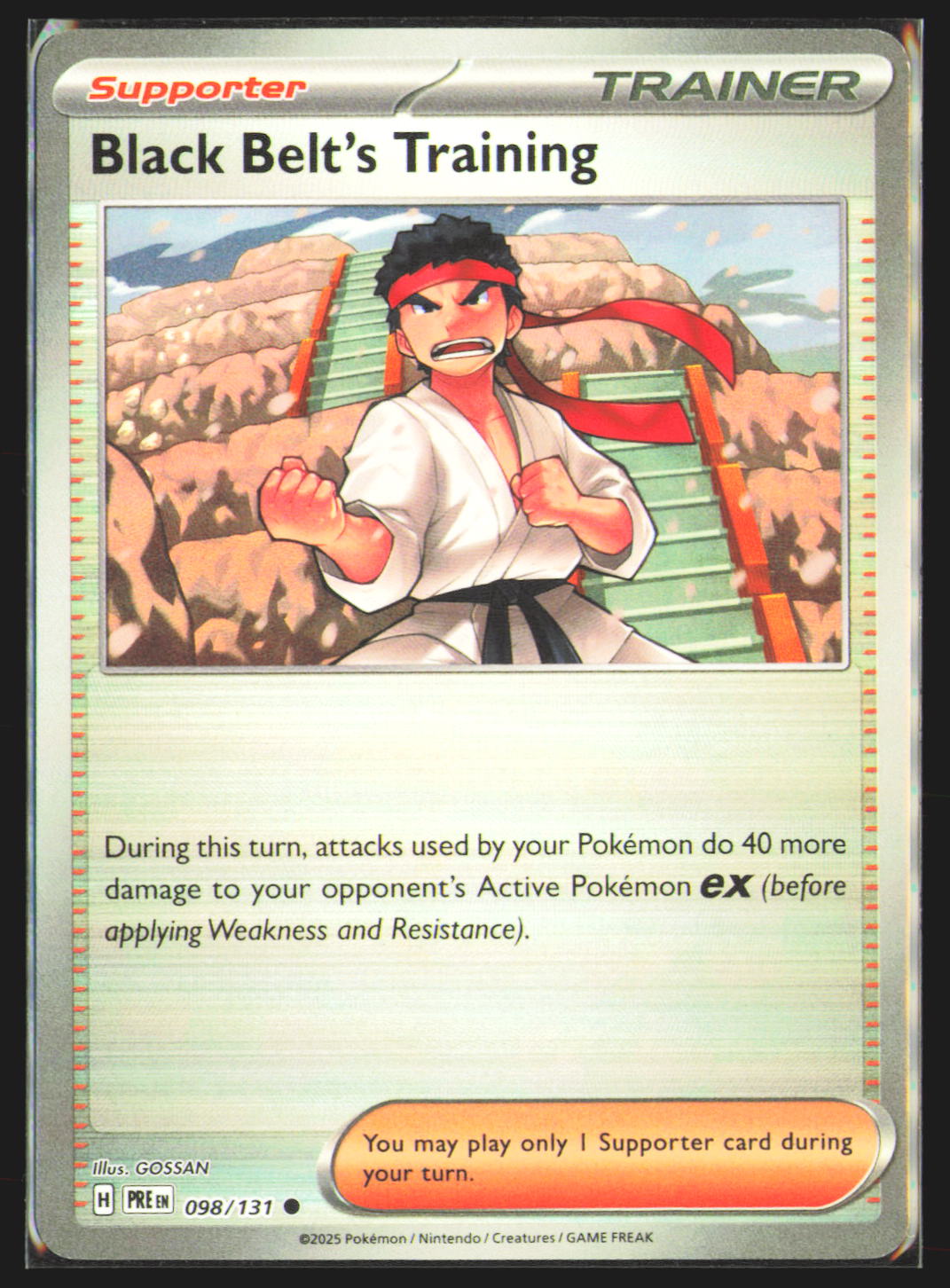 Black Belt's Training - 098/131 (Poke Ball Pattern)