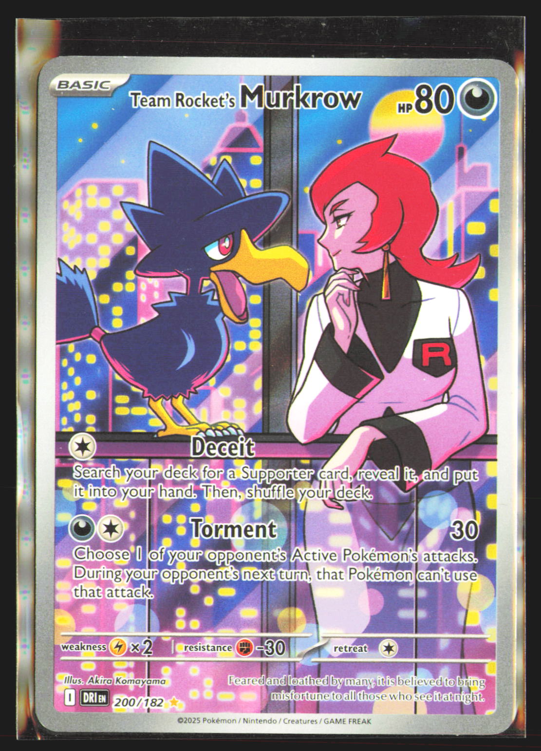 Team Rocket's Murkrow - 200/182