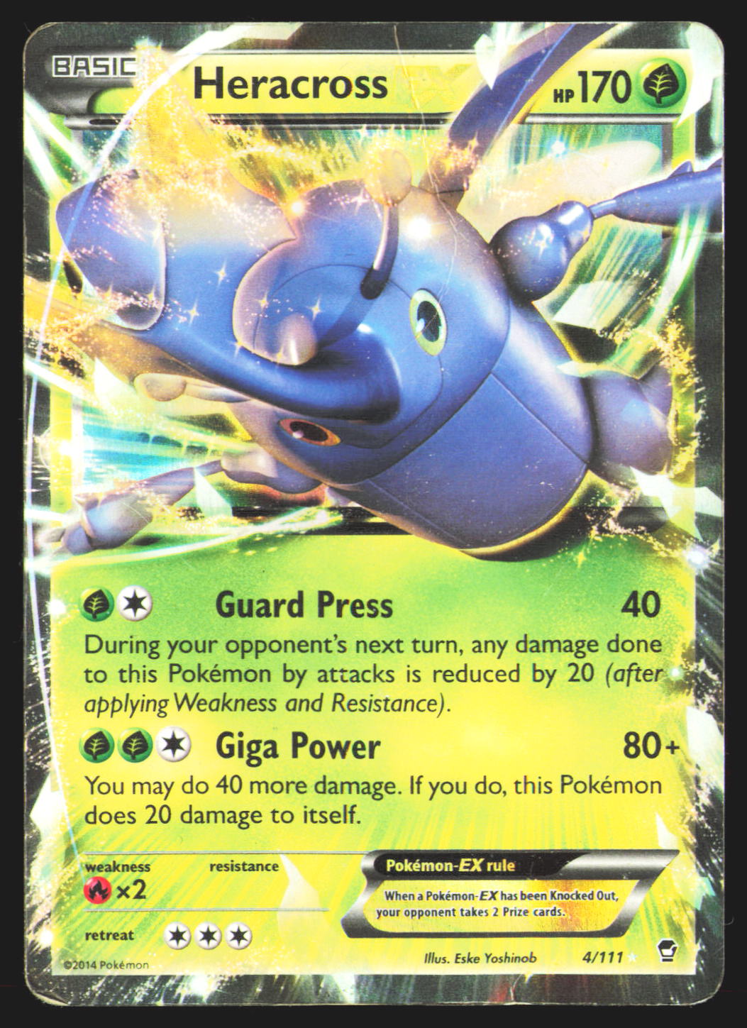 Heracross EX