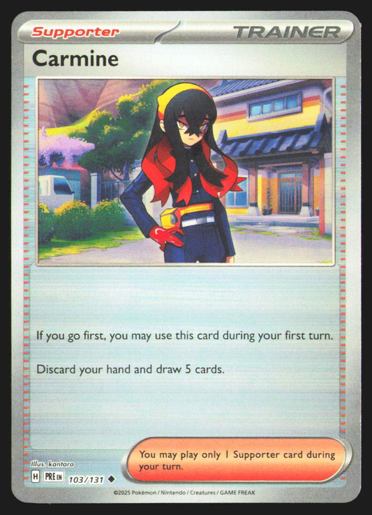 Carmine (Poke Ball Pattern)