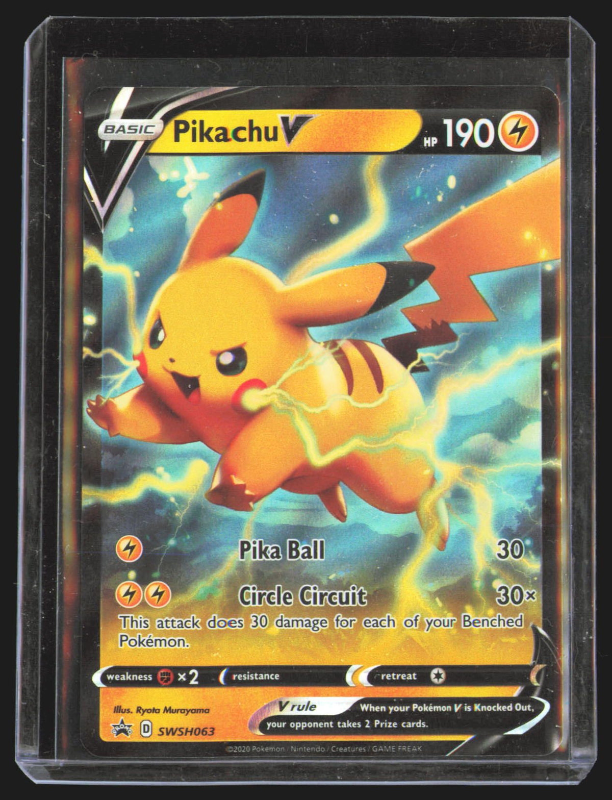 Pikachu V - SWSH063