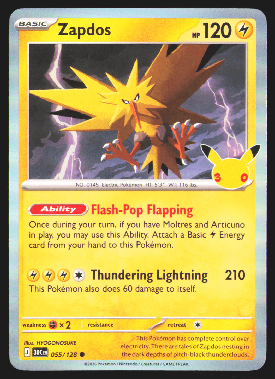 Zapdos - 055/128