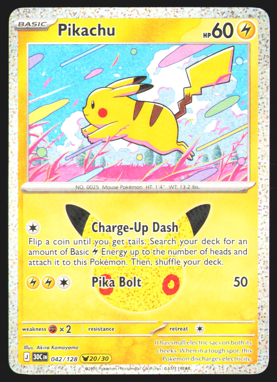 Pikachu - 042/128