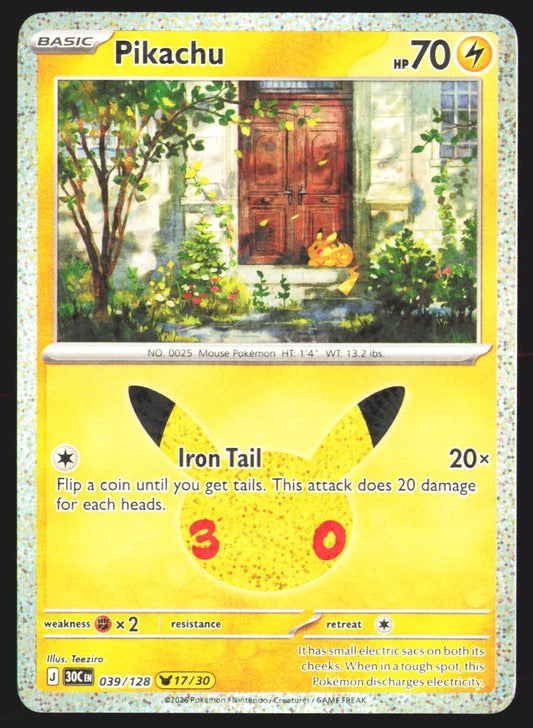 Pikachu - 039/128