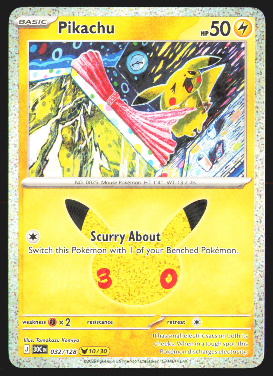 Pikachu - 032/128