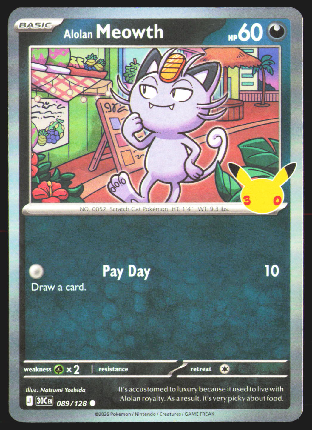 Alolan Meowth - 089/128