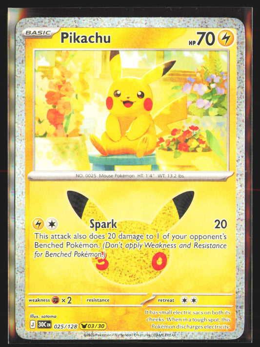 Pikachu - 025/128 | Near Mint / English / Holofoil