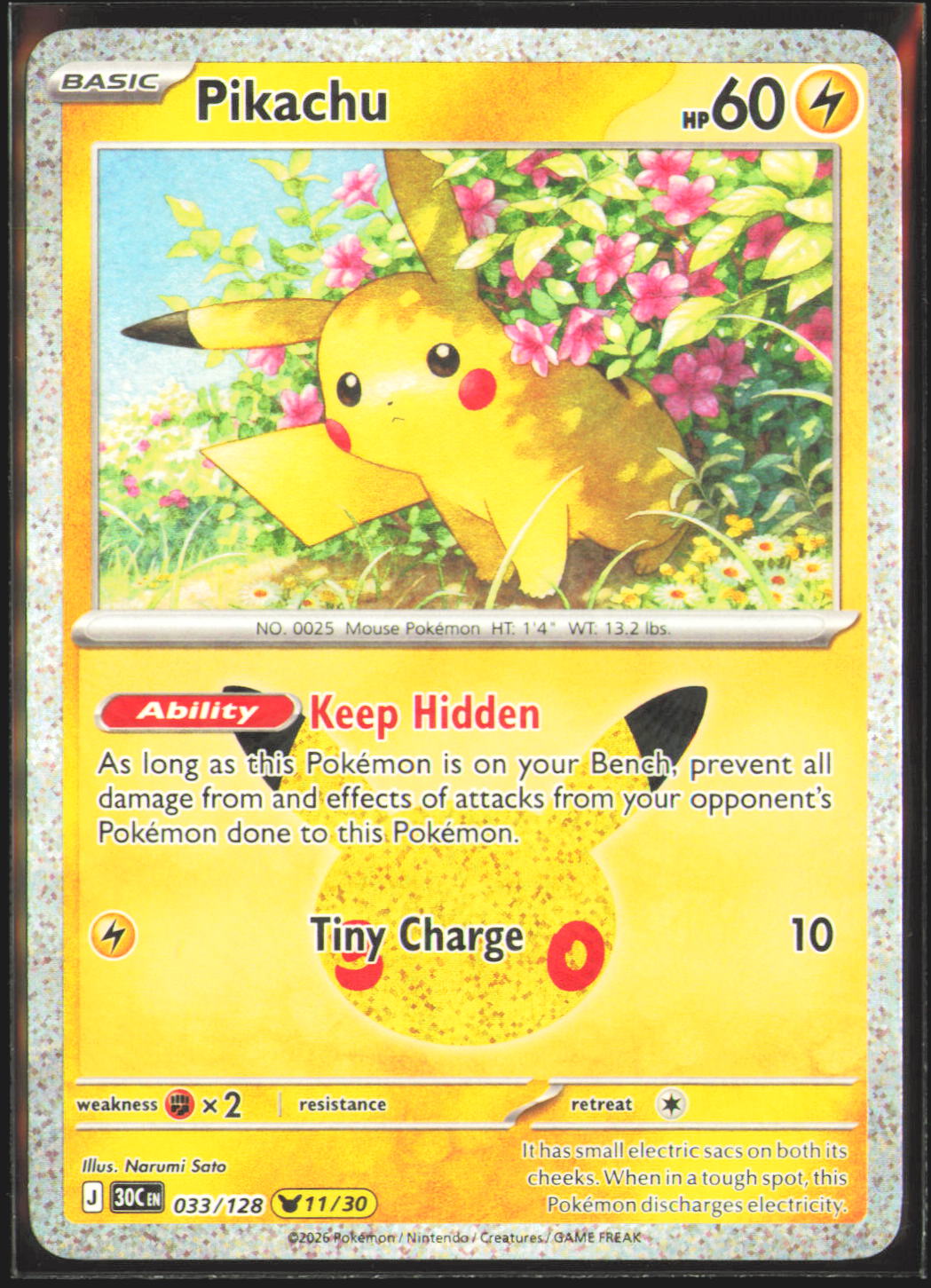 Pikachu - 033/128