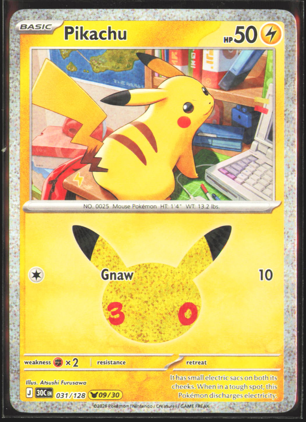 Pikachu - 031/128