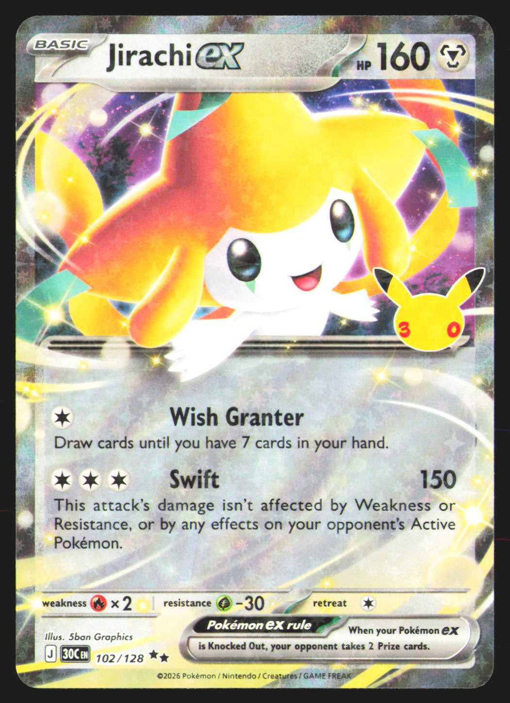 Jirachi ex - 102/128