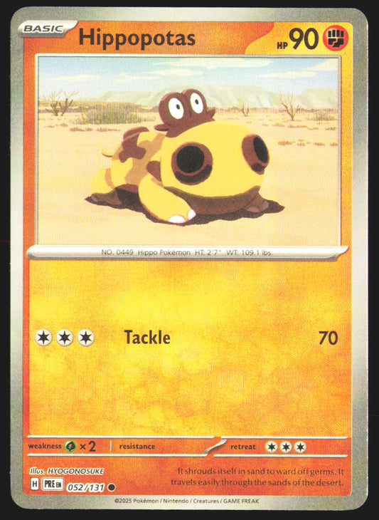 Hippopotas (Poke Ball Pattern)