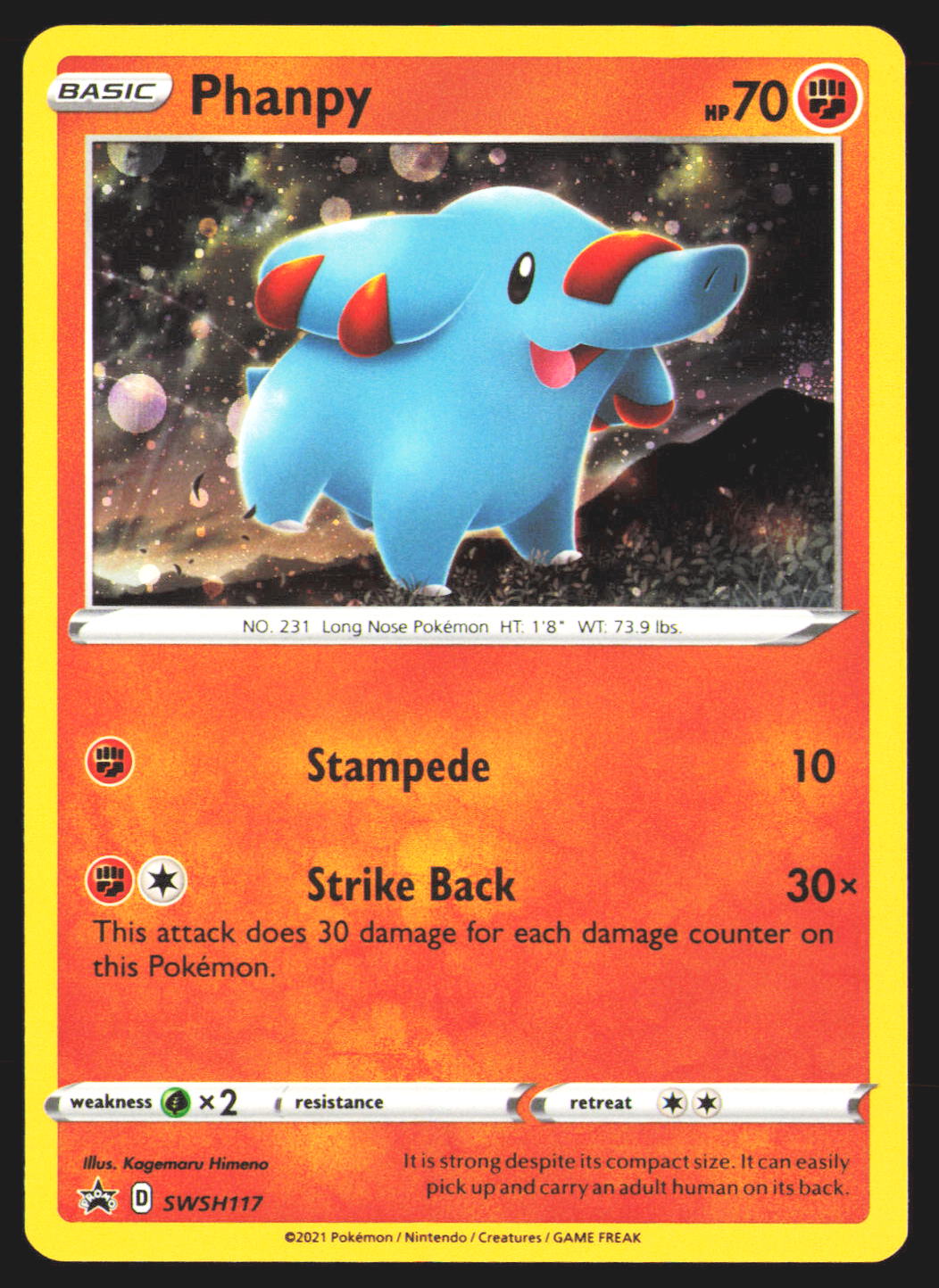 Phanpy - SWSH117