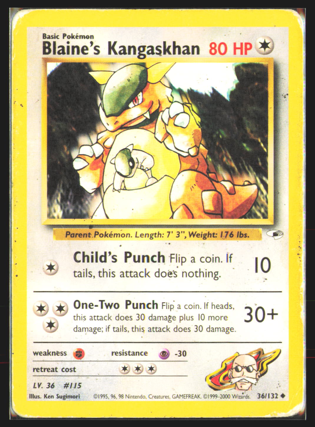 Blaine's Kangaskhan