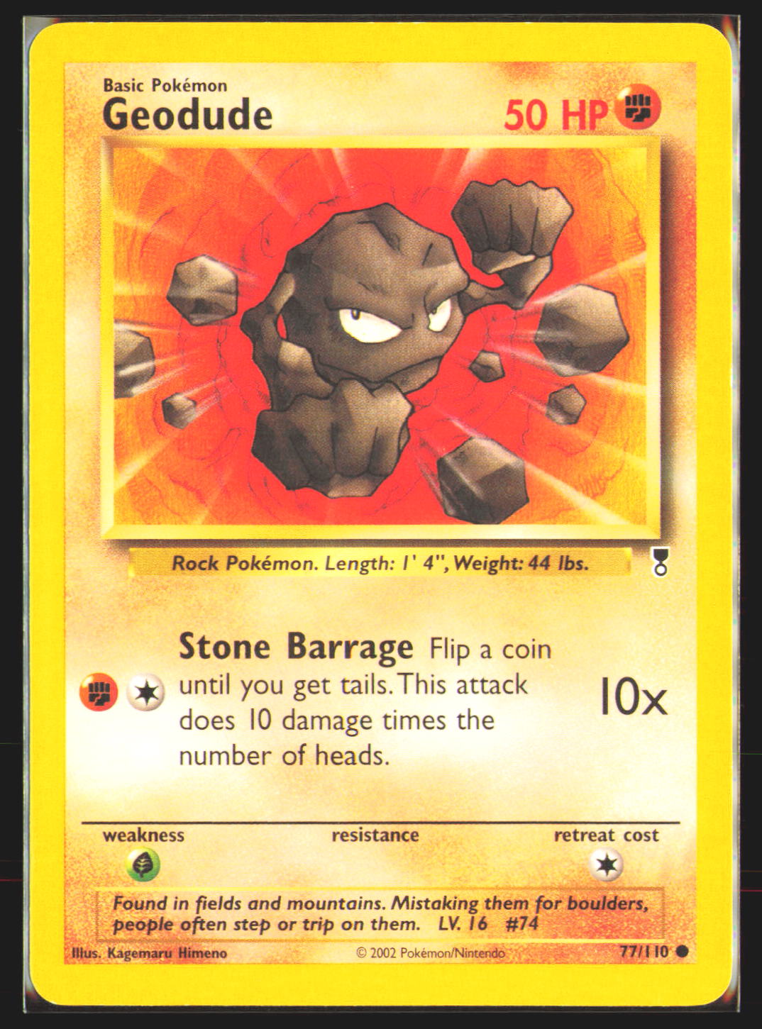 Geodude | Moderately Played / English / Normal