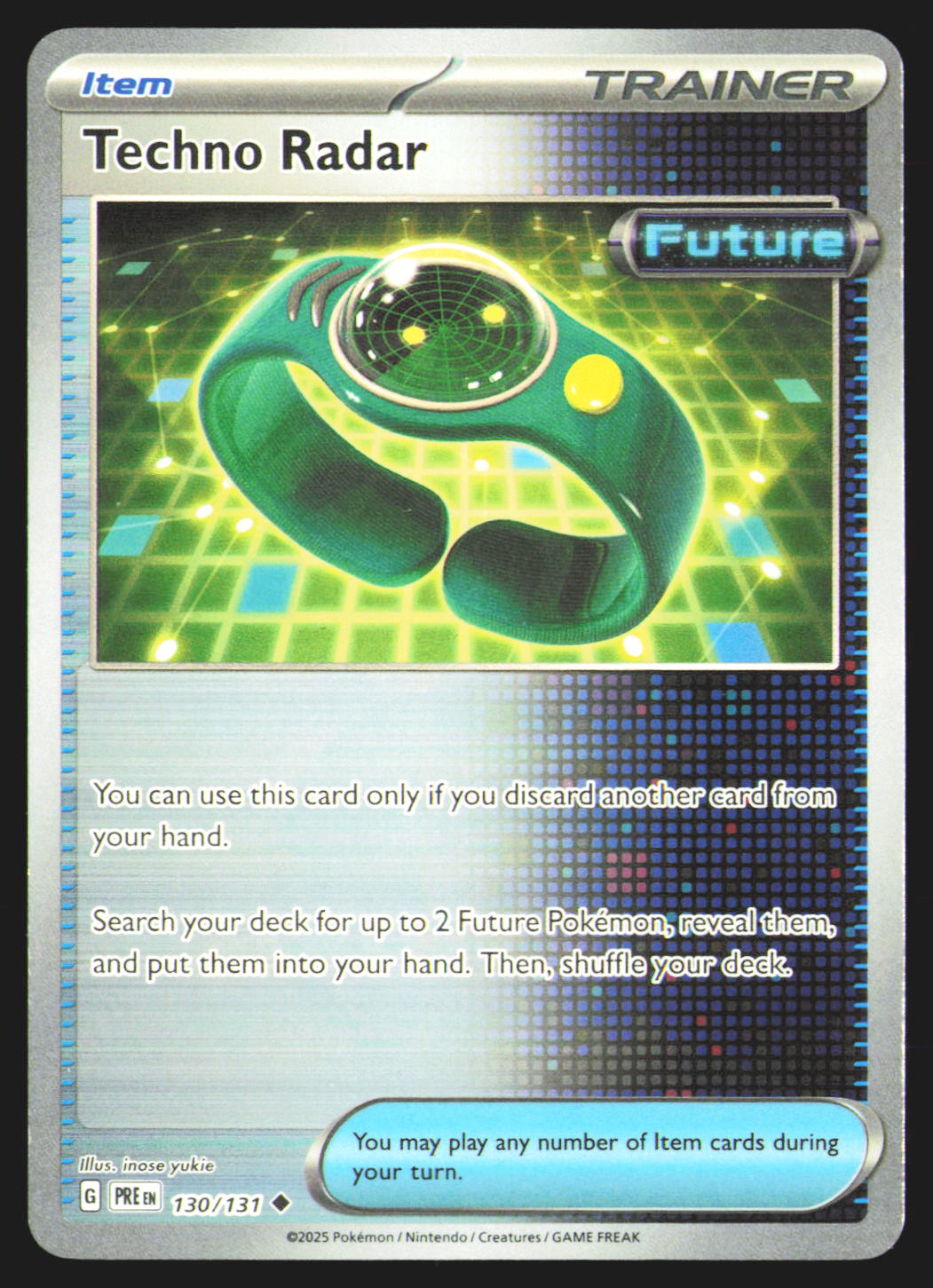 Techno Radar (Poke Ball Pattern)