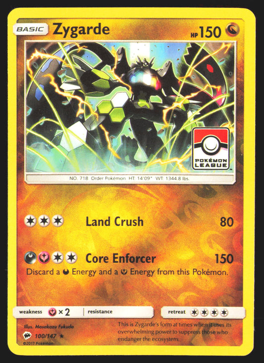 Zygarde - 100/147 (Pokemon League)