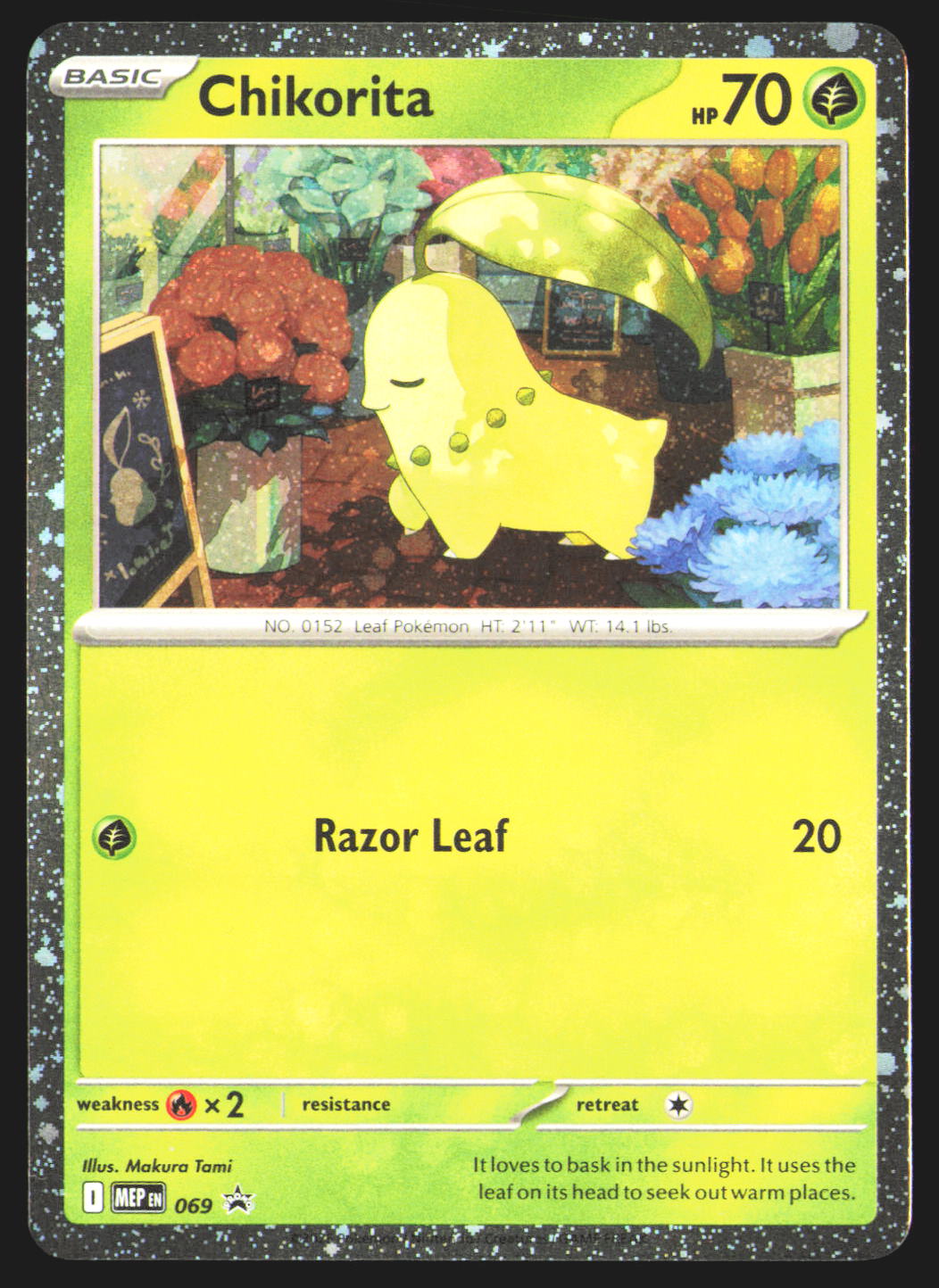 Chikorita (Cosmos Holo)