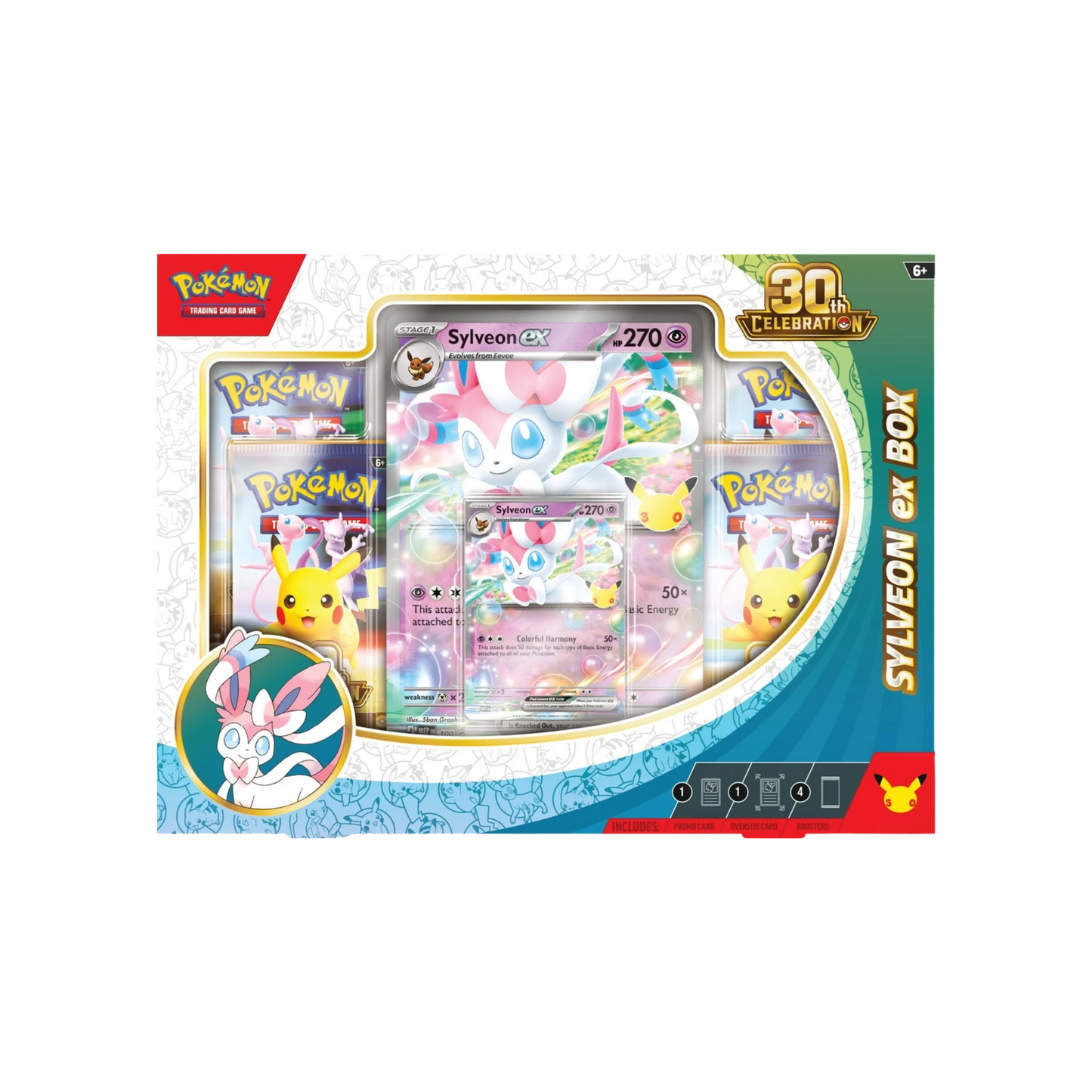 Pokemon - 30th Celebration - Sylveon ex Box