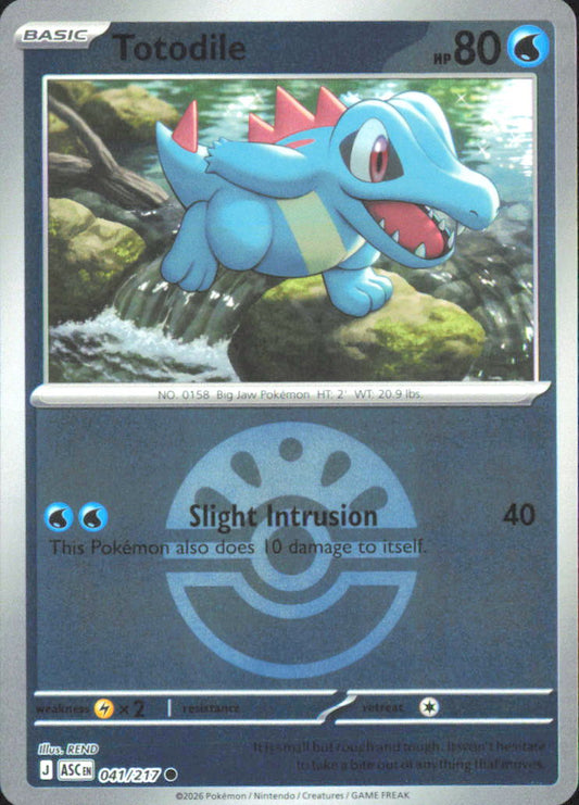 Totodile (Friend Ball) ME: Ascended Heroes 041/217 NM - Pokemon TCG
