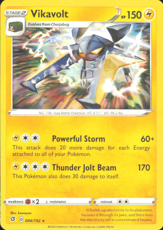 Vikavolt SWSH02: Rebel Clash 066/192 NM - Pokemon TCG