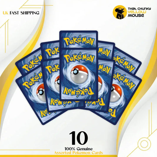 Pokemon Card Mystery Packs including Rares + Holo Guaranteed - PokePals UK