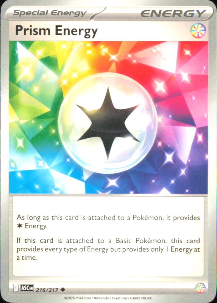 Prism Energy ME: Ascended Heroes 216/217 NM - Pokemon TCG