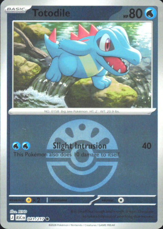 Totodile (Friend Ball) ME: Ascended Heroes 041/217 NM - Pokemon TCG