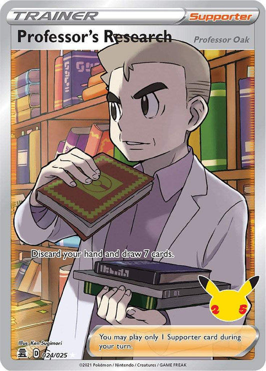 Professor's Research [Professor Oak] (Full Art)