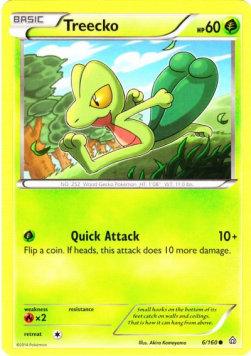 Treecko⁣ - Primal Clash⁣ (Common)⁣ [6]