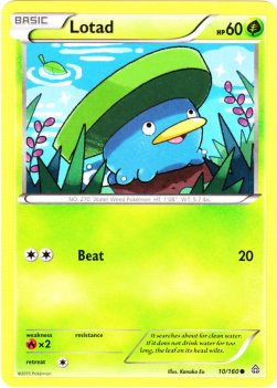 Lotad - Primal Clash (Common) [PRC-10]