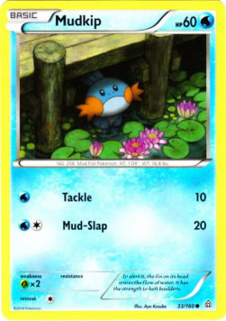 Mudkip⁣ - Primal Clash⁣ (Common)⁣ [33]